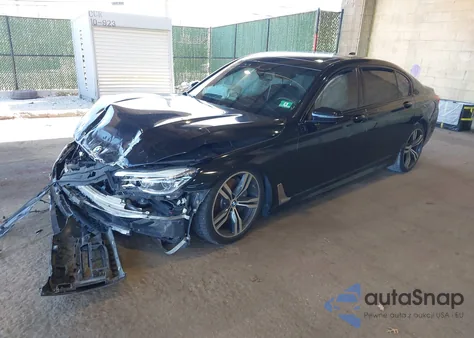 2016 BMW 750I xDrive из США, поврежденный, VIN WBA7F2C50GG420565